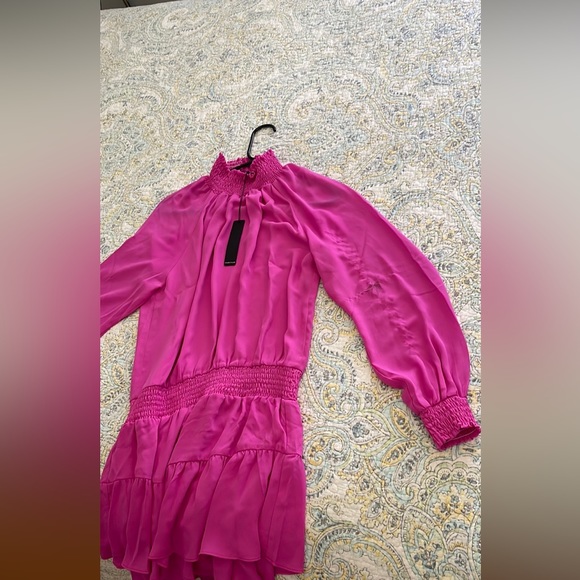 NWT Revolve Krisa dress barbiecore - Picture 7 of 9